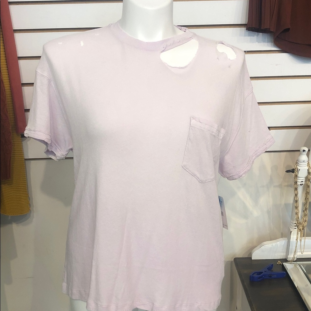 We The Free Lavender Tee